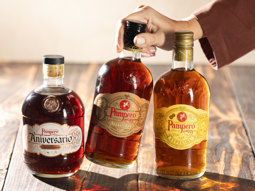 Three of the expressions from Pampero