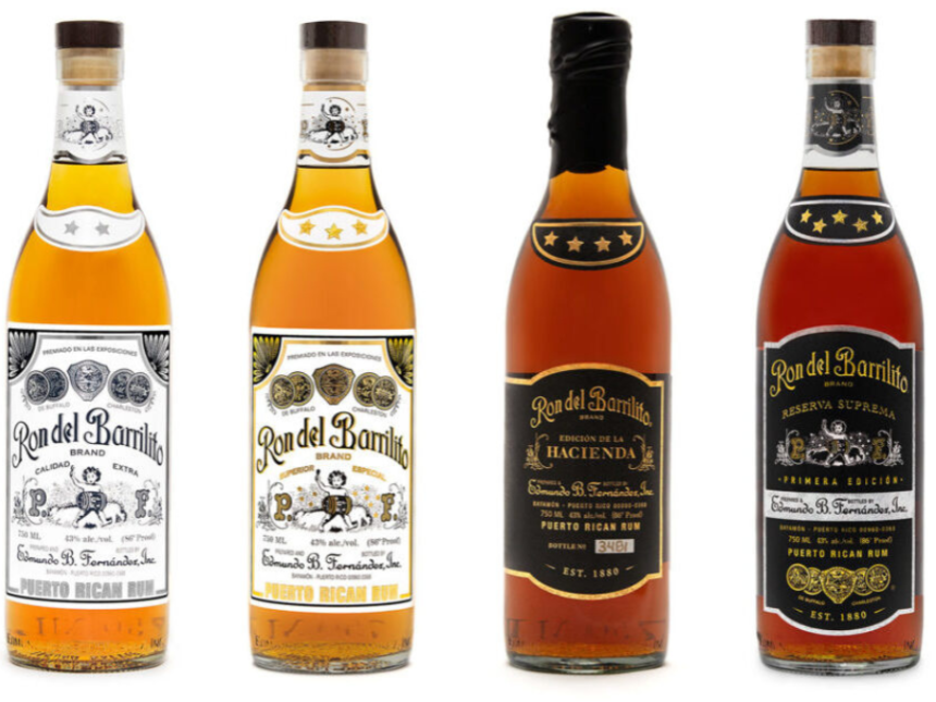 Four expressions in the Ron del Barrilito portfolio