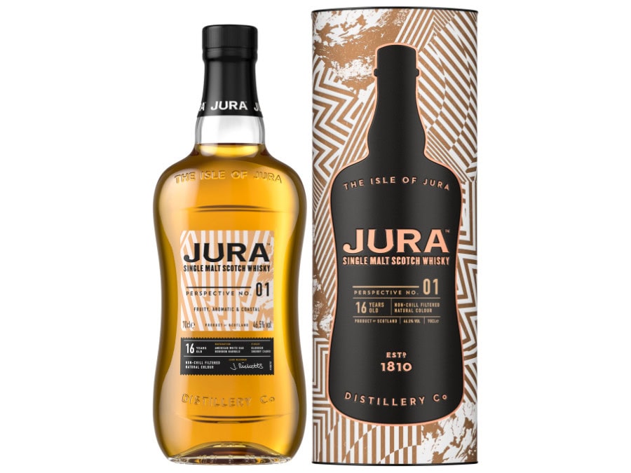 Bottle of and box for Jura Perspective No. 01