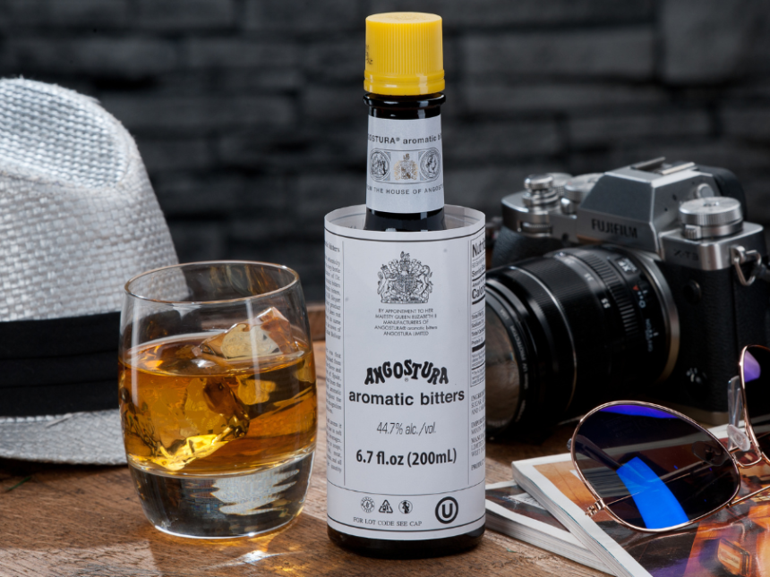 Bottle of Angostura bitters