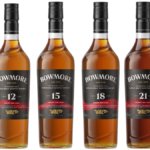 Four expressions in the Bowmore Sherry Oak Collection