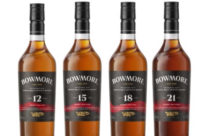 Four expressions in the Bowmore Sherry Oak Collection