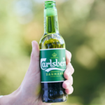 Bottle of Carlsberg