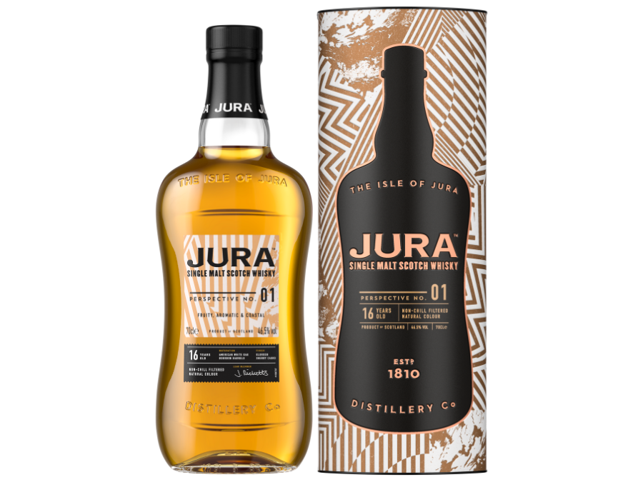 Bottle of and box for Jura Perspective No. 01