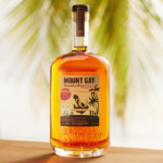 Bottle of Mount Gay rum