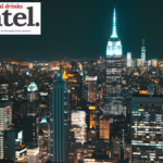 Manhattan skyline at night