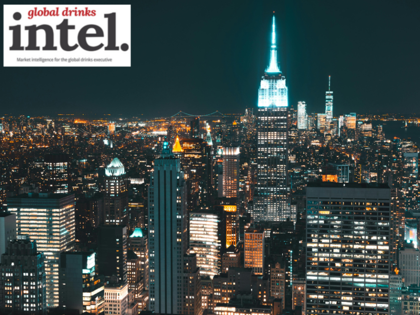 Manhattan skyline at night