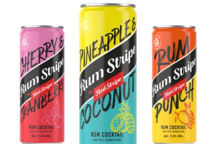 Three variants of Rum Stripe by Red Stripe