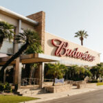 Front of Anheuser-Busch brewery in Los Angeles