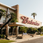 Front of Anheuser-Busch brewery in Los Angeles
