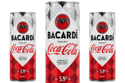 Can of Bacardi Mixed with Coca-Cola