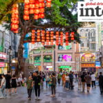 Street scene in China