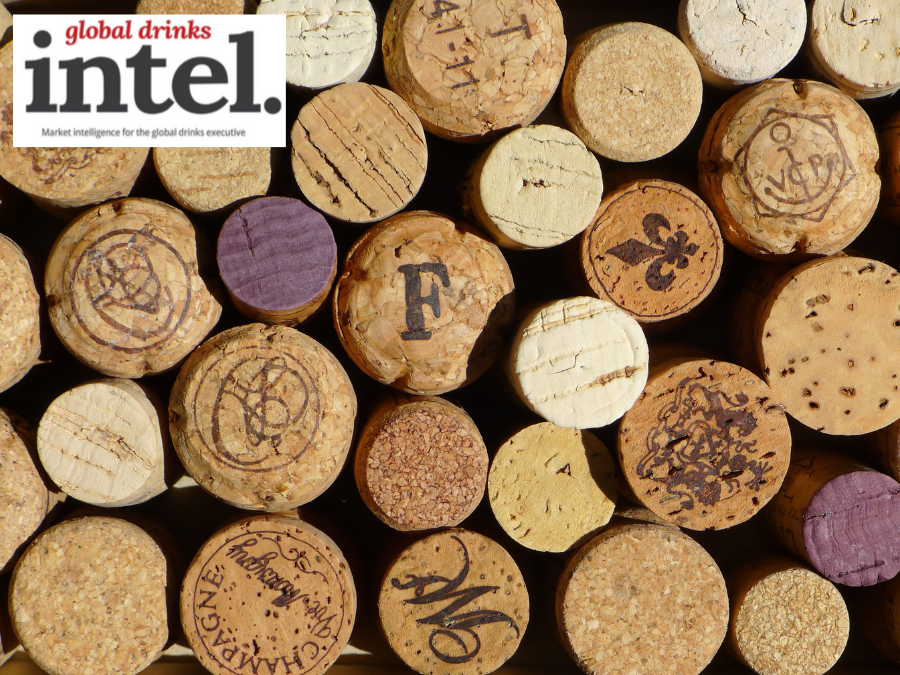 Tray of corks