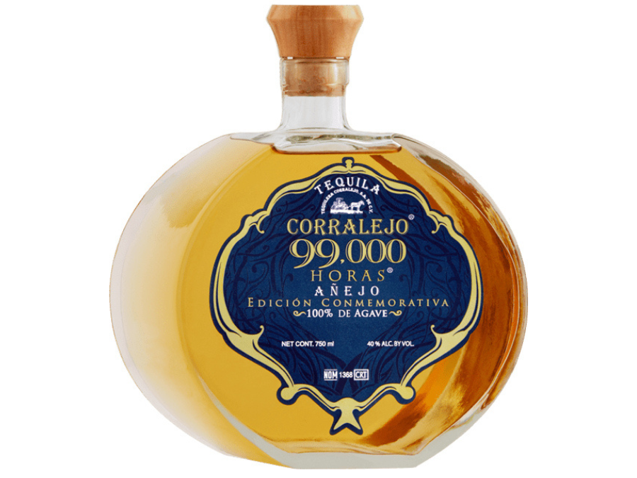 Bottle of Corralejo 99000 Horas tequila
