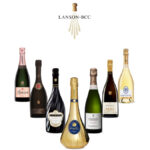 Logo and seven champagne brands from Lanson-BCC