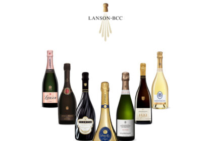 Logo and seven champagne brands from Lanson-BCC