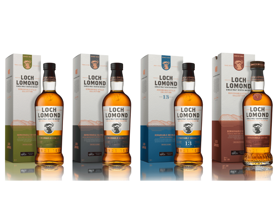 Four expressions in Loch Lomond Group's Remarkable Stills Collection
