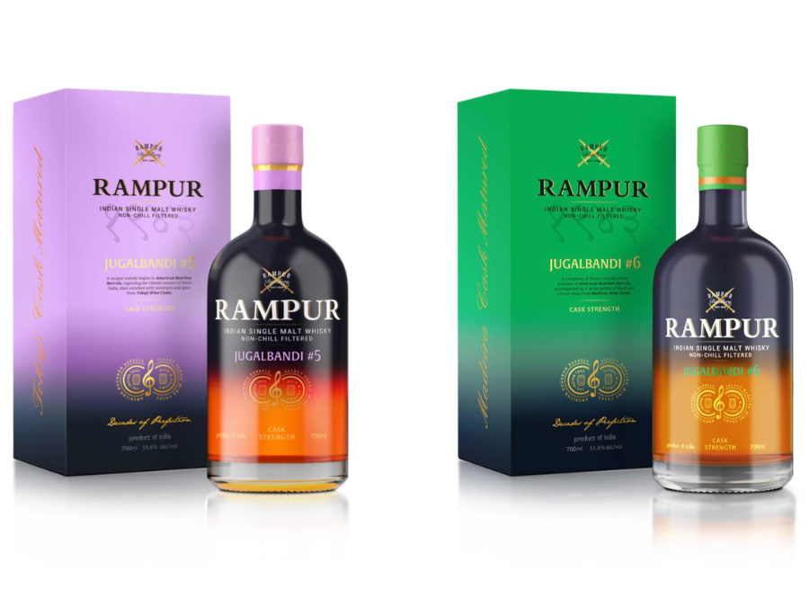 Bottles of and boxes for Rampur Jugalbandi #5 and #6