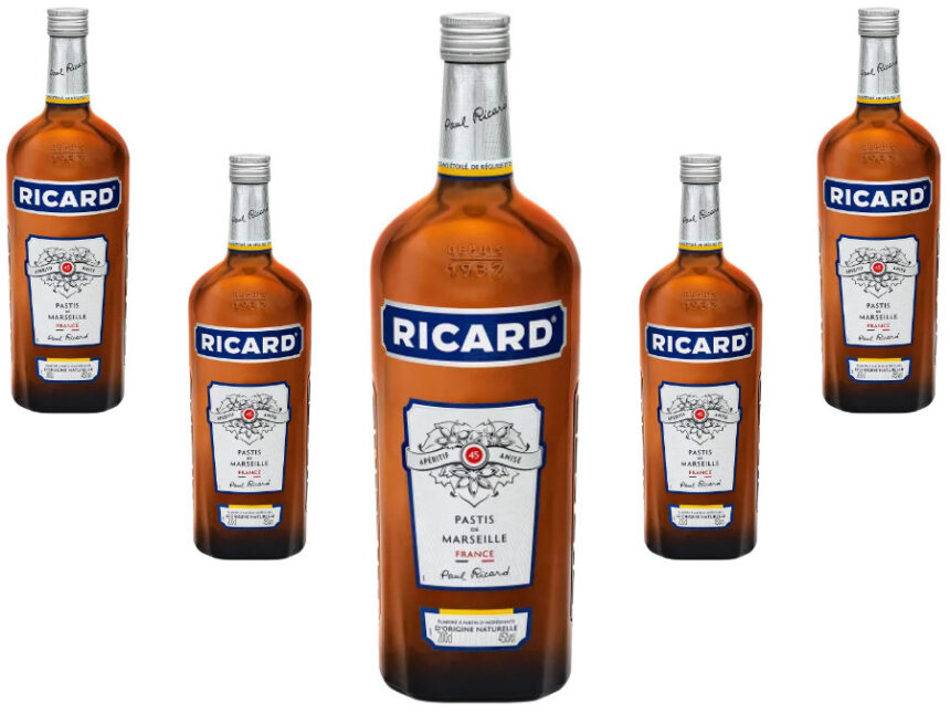 Bottles of Ricard