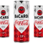 Can of Bacardi Mixed with Coca-Cola