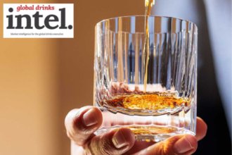 Glass of aged spirit