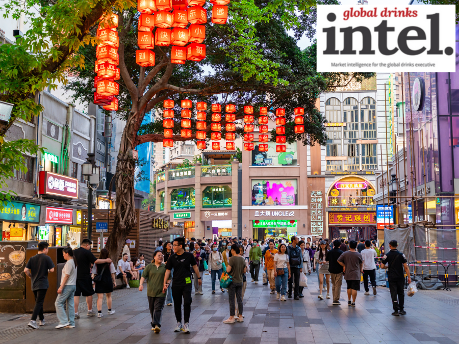 Street scene in China