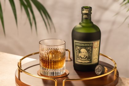 Bottle of Diplomatico rum