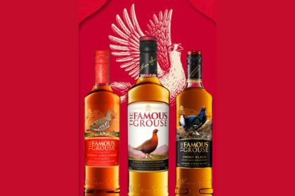 Three expressions in The Famous Grouse portfolio