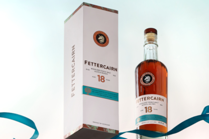 Bottle of and box for Fettercairn 18 Year Old 2024 edition
