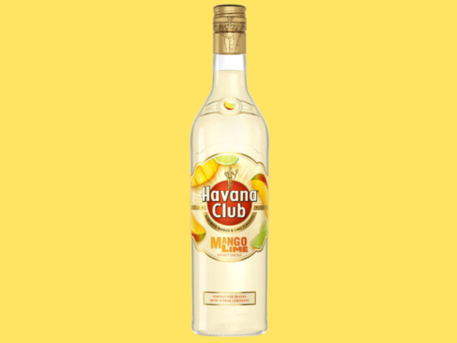 Bottle of Havana Club Mango Lime