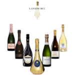 Logo and seven champagne brands from Lanson-BCC