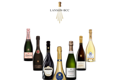 Logo and seven champagne brands from Lanson-BCC