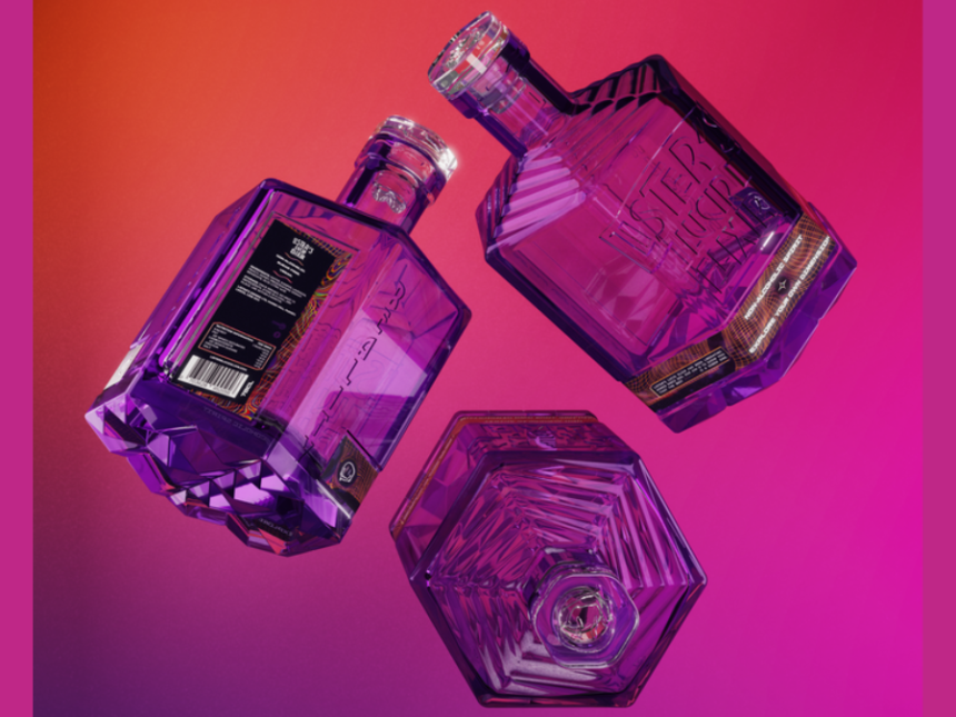 Stoelzle Glass Group's Lister's Lucid Elixir bottle