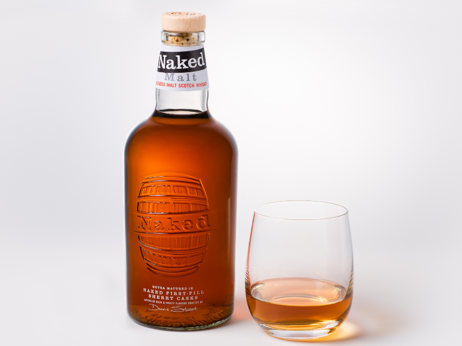 Bottle of Naked Malt