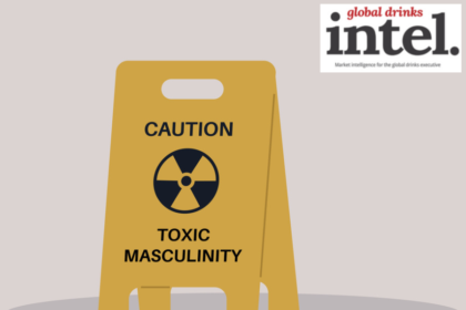 Mocked-up signage warning of 'Toxic Masculinity'