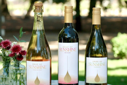 Three varietals in the Drop of Sunshine wine portfolio