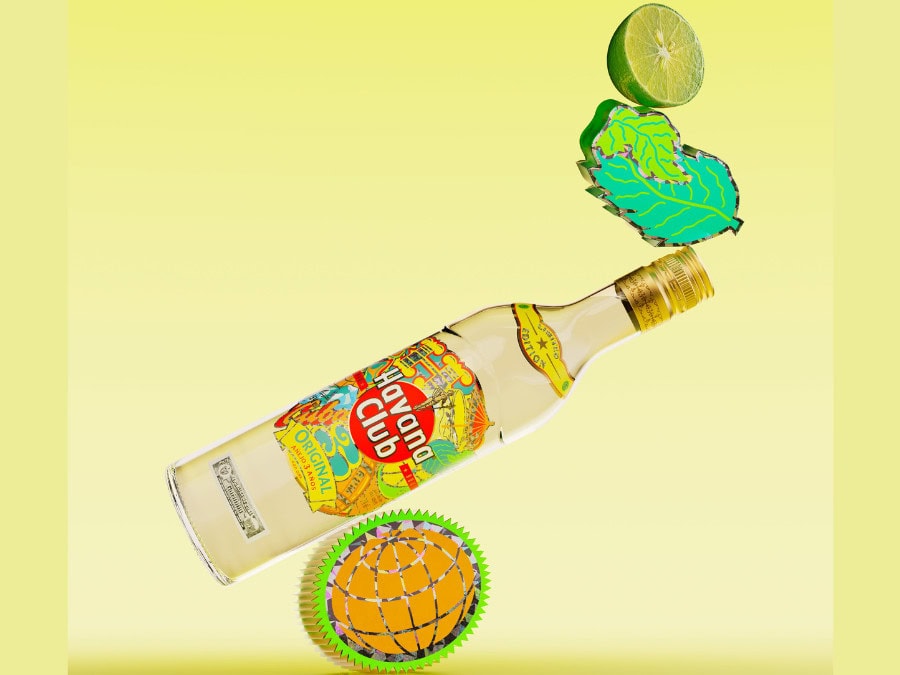 Bottle of Havana Club Original Añejo 3 Años Limited Edition Summer 2024