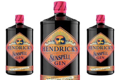 Bottle of Hendrick's Sunspell gin