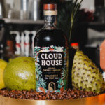 Bottle of Cloud House rum-based coffee liqueur