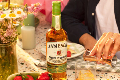 Bottle of Jameson Triple Triple Chestnut Edition