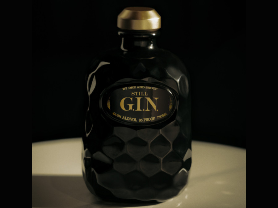 Bottle of Still G.I.N. By Dre and Snoop