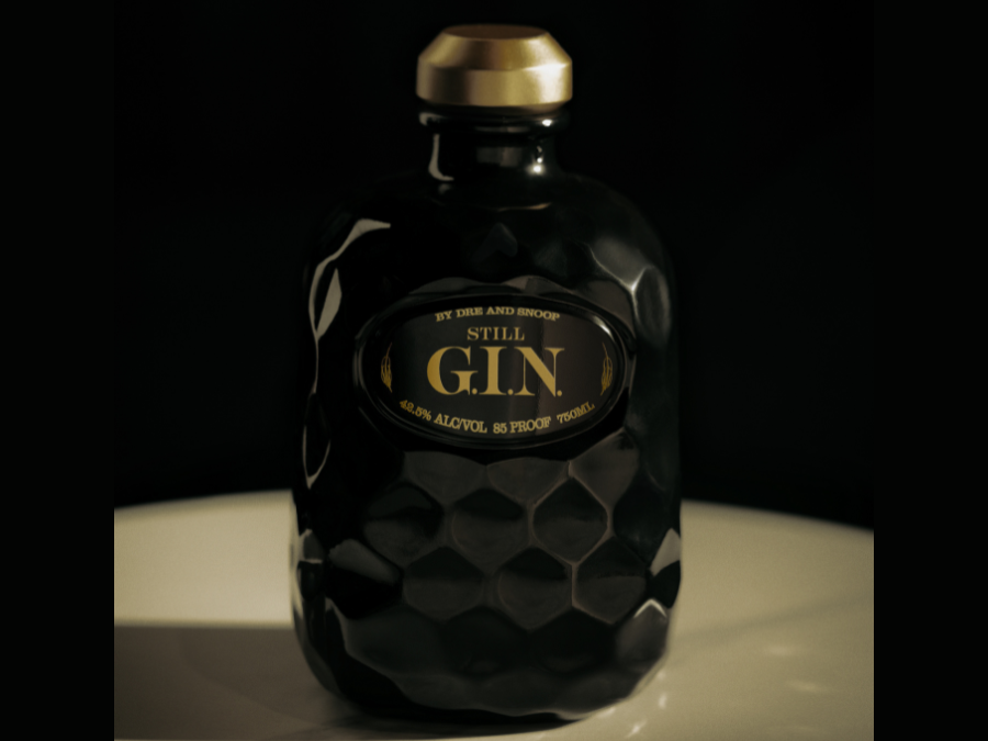 Bottle of Still G.I.N. By Dre and Snoop