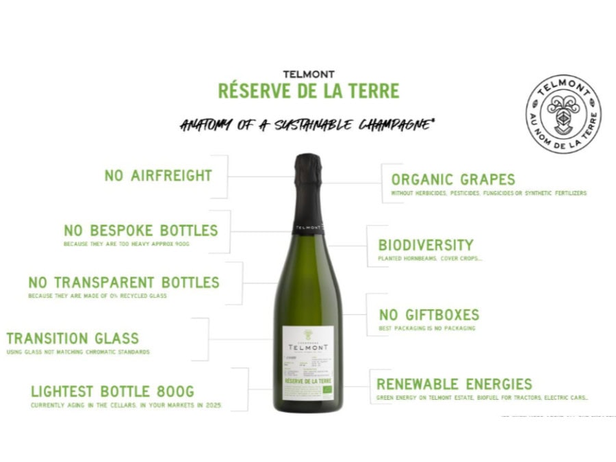 Bottle of Champagne Telmont