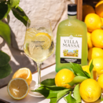 Bottle of Villa Massa with a spritz serve