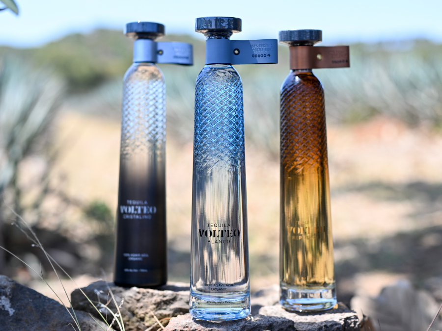 Three expressions in the Volteo Tequila portfolio