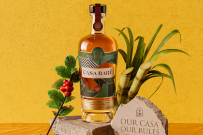 Bottle of Casa Baru rum