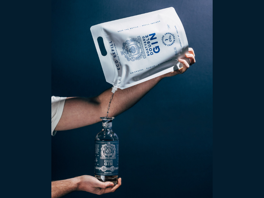 Pouch of Boatyard Double Gin