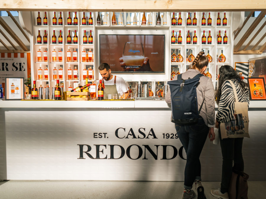 Casa Redondo's bar at its BCB stand in October 2024