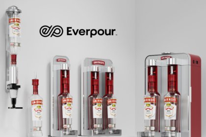 Backbar units from Diageo's Everpour system