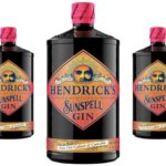 Bottle of Hendrick's Sunspell gin